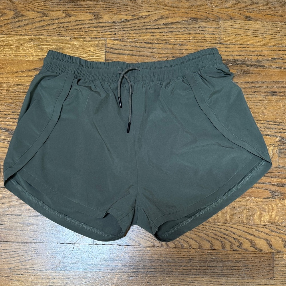Olive Green Women's Athletic Shorts size XL